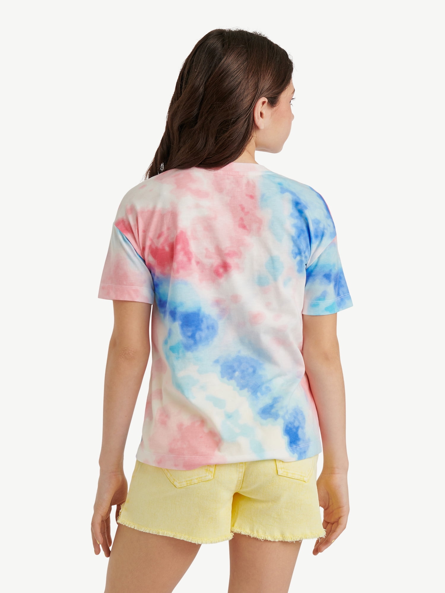 Spongebob X Justice Americana Collab Girls Oversized Tee, Sizes XS - XLP