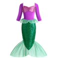 thumbnail image 1 of Disfraz de la Sirenita Ariel para niños y niñas, vestido de fiesta de cumpleaños, Halloween Fivean unisex, 1 of 2
