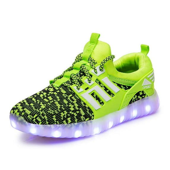 Children's Shoes Sports Running Shoes LED Light Shoes Outdoor Sneakers For Kids Casual Shoes G1706