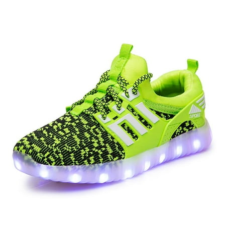 

Children s Shoes Sports Running Shoes LED Light Shoes Outdoor Sneakers For Kids Casual Shoes G1706