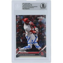 Jordan Walker St. Louis Cardinals Autographed 2023 Topps Now MLB Debut #NNO #/23 Beckett Fanatics Witnessed Authenticated Rookie Card with "MLB Debut 3/30/23" Inscription - Fanatics Authentic