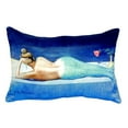 thumbnail image 1 of Betsy Drake NC073 Coussin Sans Cordon 16 x 20 Po. Mermaid, 1 of 1