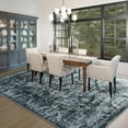 thumbnail image 3 of Cydiria Vintage Boho Traditional Oriental Faux Wool Area Rug,6' x 9', Gray, 3 of 7