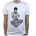 thumbnail image 1 of Playera Camiseta Bruce Lee Dj Clasica Kung Fu Music Moda Usx, 1 of 1