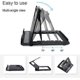 thumbnail image 3 of Cell Phone Stand, Foldable Phone Holder for Desk Compatible with Phone 15 14 13 12 11 Pro Xs Xs Max Xr X 8, Nintendo Switch, All Phones, 3 of 5
