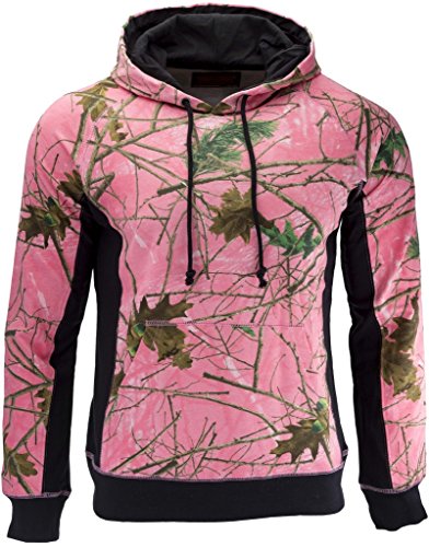 Women's Softshell Hooded Jacket - Mossy Oak Camo With Plush Fleece Lining