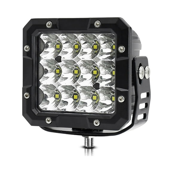 Riwcyla LED Light Bar, 5 Inch 100W 6000K White Light Work Light 12000LM Waterproof Fog Light for Off Road Vehicle, Truck, Car, ATV, SUV