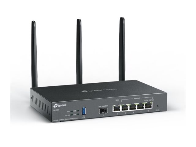 TP-Link ER706W Omada Gigabit AX3000 WiFi 6 VPN Router, Easy Set-up