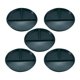 thumbnail image 1 of 5x Platos , 3 Compartimentos, Reutilizables, Duraderos, , Platos para Alimentos, Platos para Bebés, Vajilla, Bandejas, Platos para Sunnimix Placa Compartimentada, 1 of 8