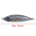 thumbnail image 4 of Señuelos Pesca Simulación Metal 82mm 60g Anzuelos Cebo Duro Artificial (B), 4 of 9