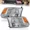 Chrome Housing, variant on MOSTPLUS Headlights for Dodge Ram 1500 2500 3500 4500 5500 Black Housing Headlights Assembly A Pair