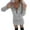 Gray, variant on Women's Knit Dress Sweater Dress Long Sleeve Solid Color Floral Zipper Detail Mini Length Chic Dress for Spring Fall Casual,Black,L