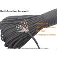 thumbnail image 2 of CHAO Cuerda Profesional 31m x 4mm en Nylon resistente I Varios Colores I Paracord 550 I Negro, 2 of 3