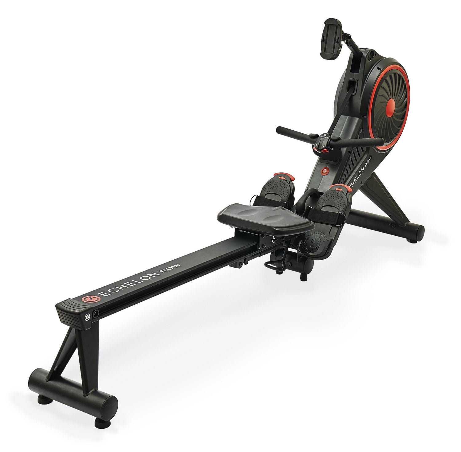 Echelon Row Folding Connected Rowing Machine with Device Holder and 30 ...
