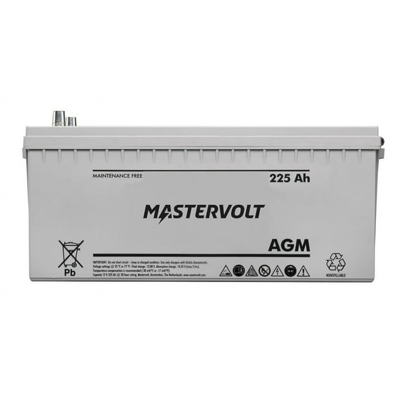 Mastervolt 62002250 AGM Battery 12V 225Ah