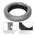thumbnail image 3 of Adaptateur en Alliage d'Aluminium pour Objectif m Mount vers Boîtier de Caméra E Mount, 3 of 8