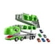 thumbnail image 2 of Camión transportador de dinosaurios, camión de dinosaurios, coche de juguete, pista y tienda, juego de vehículos de dinosaurios para guardería, niños 12 coches, 2 of 8