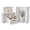 White, variant on MODE HOME Rustic Wooden Crates for Display, Set of 4 Large Torched Wood Nesting Storage Boxes, Farmhouse Wood Containers