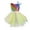 Multicolour, variant on Girls Dresses Colorful Sleeveless Stage Bright Gown Beginner Dancing Shows Kids Outfits