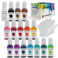 thumbnail image 1 of Set de pigmentos de resina epoxi Dye YRYM HT, 16 colores, 10 ml cada uno, 1 of 8