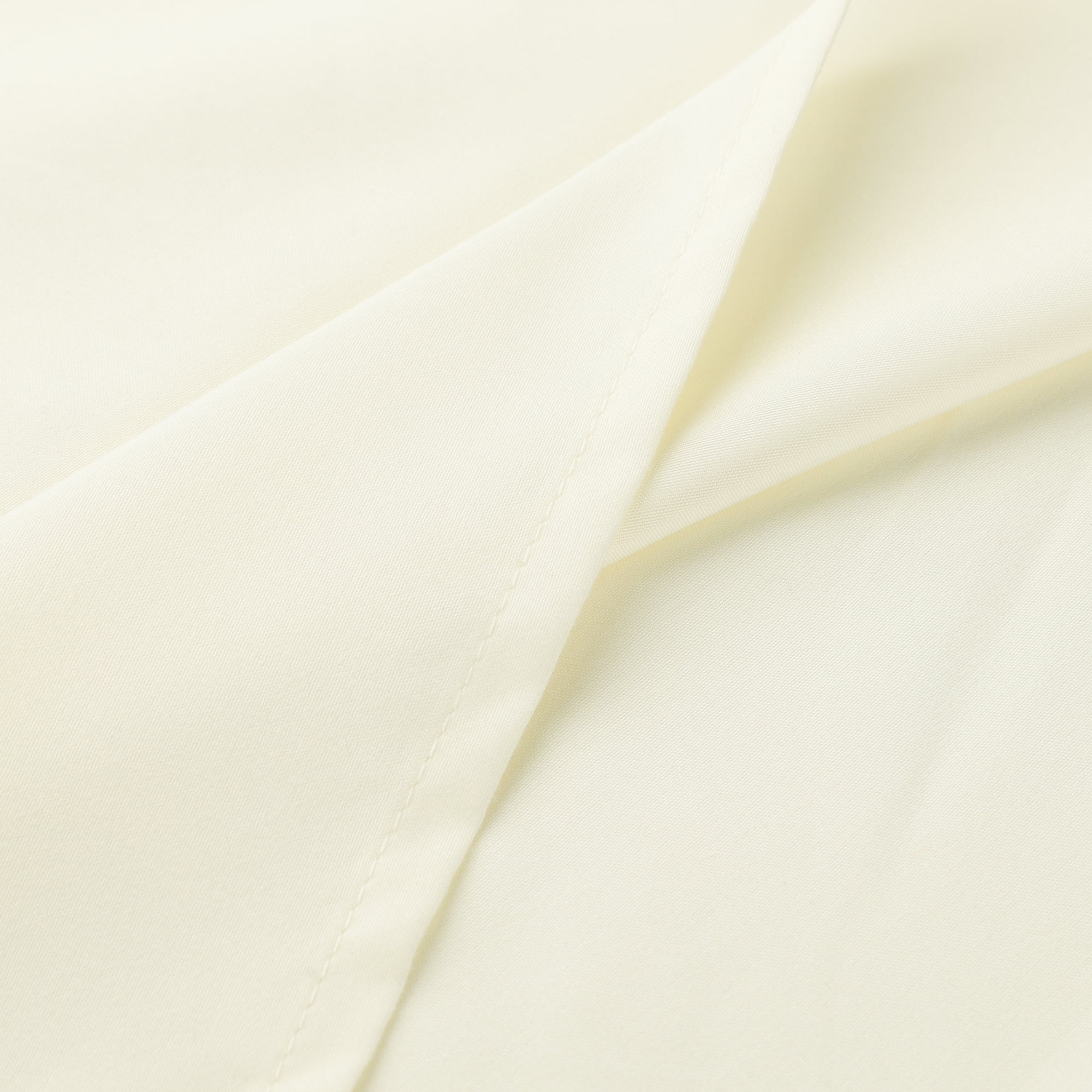 Unique Bargains Microfiber Solid Long Body Pillowcases, 2-Pack Cream 20" x 48"