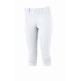 thumbnail image 1 of Pantalón de softball Mizuno Prospect para mujer blanco de poliéster, 1 of 5