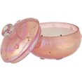 thumbnail image 1 of 47th & Main Scented Candles Dreamy Iridescent Glass Jar Candle with Lid, 4" Dia x 3.5" H, Creamy Santai, 1 of 3