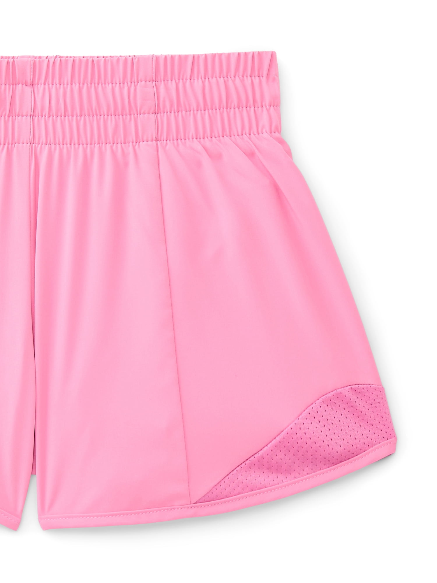 Athletic Works Girls Athletic Run Shorts, Sizes 4-18 & Plus