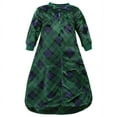 thumbnail image 4 of Hudson Baby Plush Long-Sleeve Sleeping Bag, Sack, Wearable Blanket, Navy Snowflake, 0-9 Months, 4 of 4