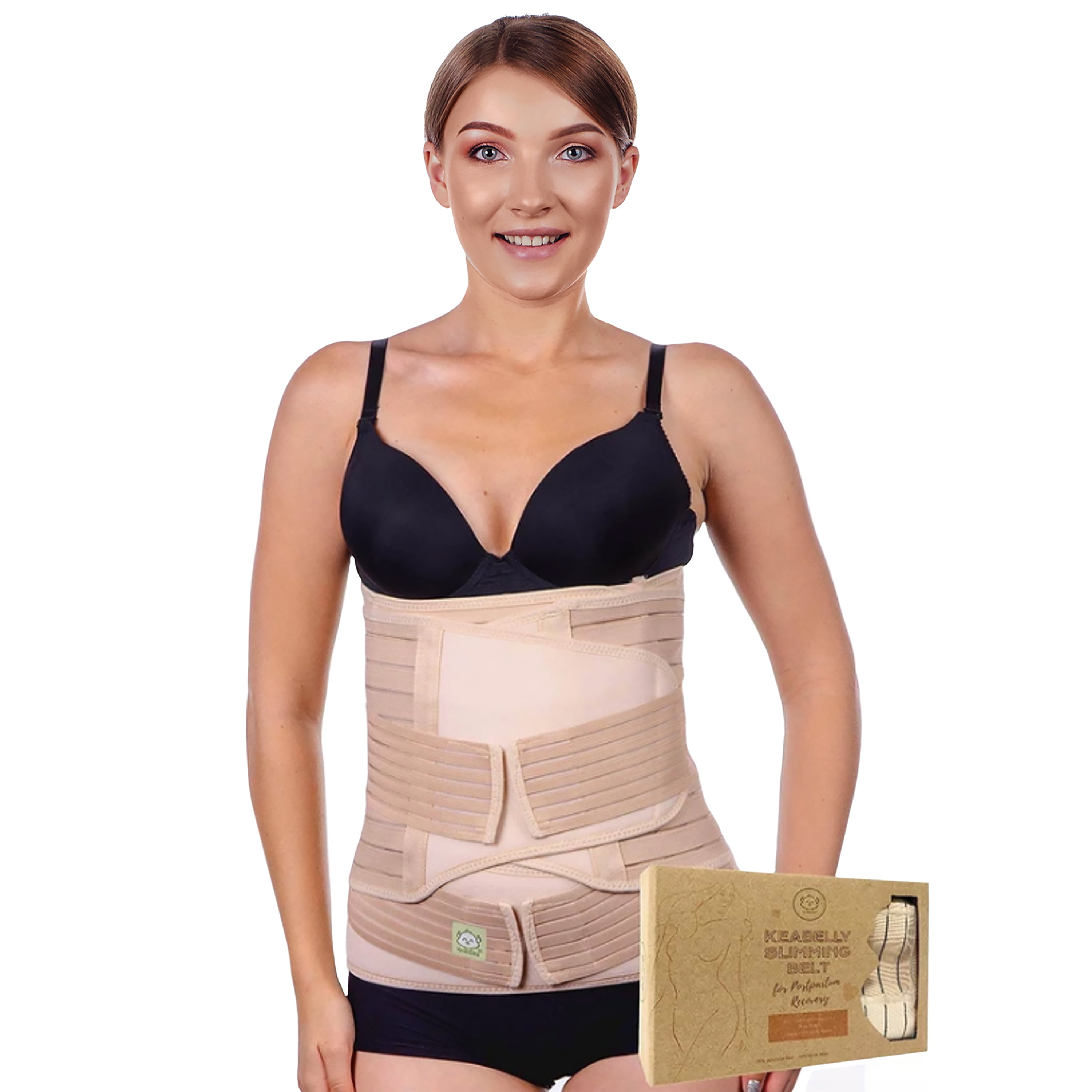 3 1 Postpartum Belly Support Belts by KeaBabies, Maternity Belly Bands Shapewear (Classic Ivory, X-Large) - Walmart.com