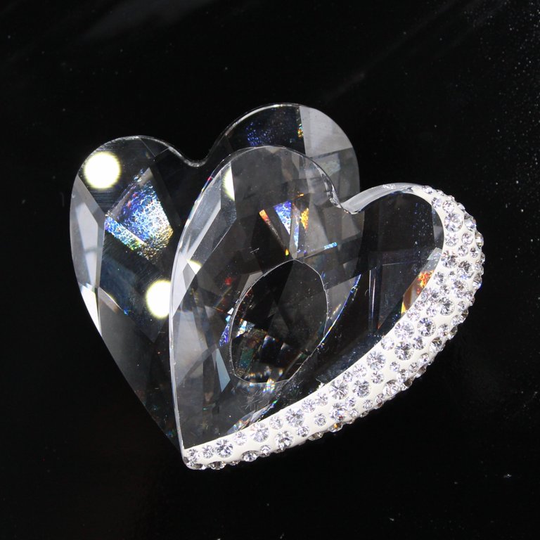 Swarovski Figurine: 995051 Loving Hearts | Mint with Box - Walmart.com