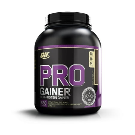 Optimum Nutrition Pro Gainer Protein Powder, Double Chocolate, 60g Protein, 5.09