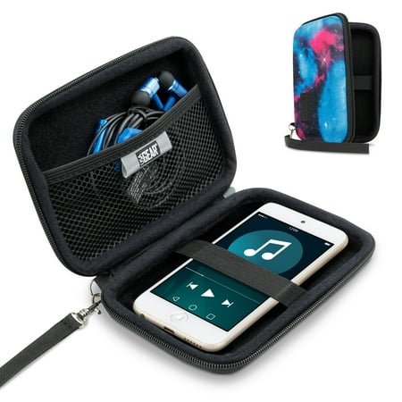 USA Gear Hard Shell iPod Travel Case Compatible with Apple iPod Touch