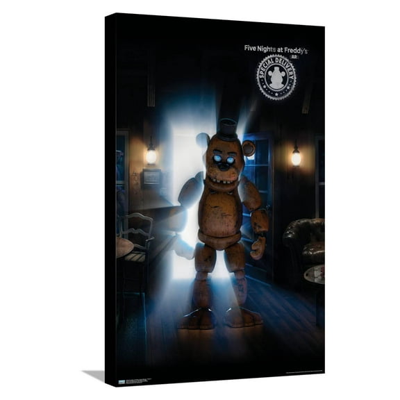 Five Nights at Freddy's: Special Delivery - Triptych 2 Canvas Wall Poster, 14.725" x 22.375"