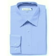 thumbnail image 2 of BENEFIT WEAR Men's Picot Dress Shirt with HOOK-and LOOP Closure-Long Sleeve, White, 2 of 7