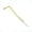 Gold/White, variant on LOOKSEVEN 6mm Electric Guitar Tremolo Arm, Threaded Whammy Bar with Plastic Handle, Replacement for Strat Style Electric Guitars-Gold/White