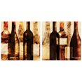 thumbnail image 1 of Empire Art Direct Smokey Wine 3 & 4 Frameless Free Floating Tempered Glass Panel Graphic Wall Art, 38" x 38" each, Ready to Hang, 1 of 7