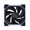thumbnail image 2 of Lian Li UNI FAN SL Flex 120mm Normal Blade (NOT Reverse) ARGB Fan, Single Pack, Daisy-Chain Design, Controller Not Included, Black, 2 of 4