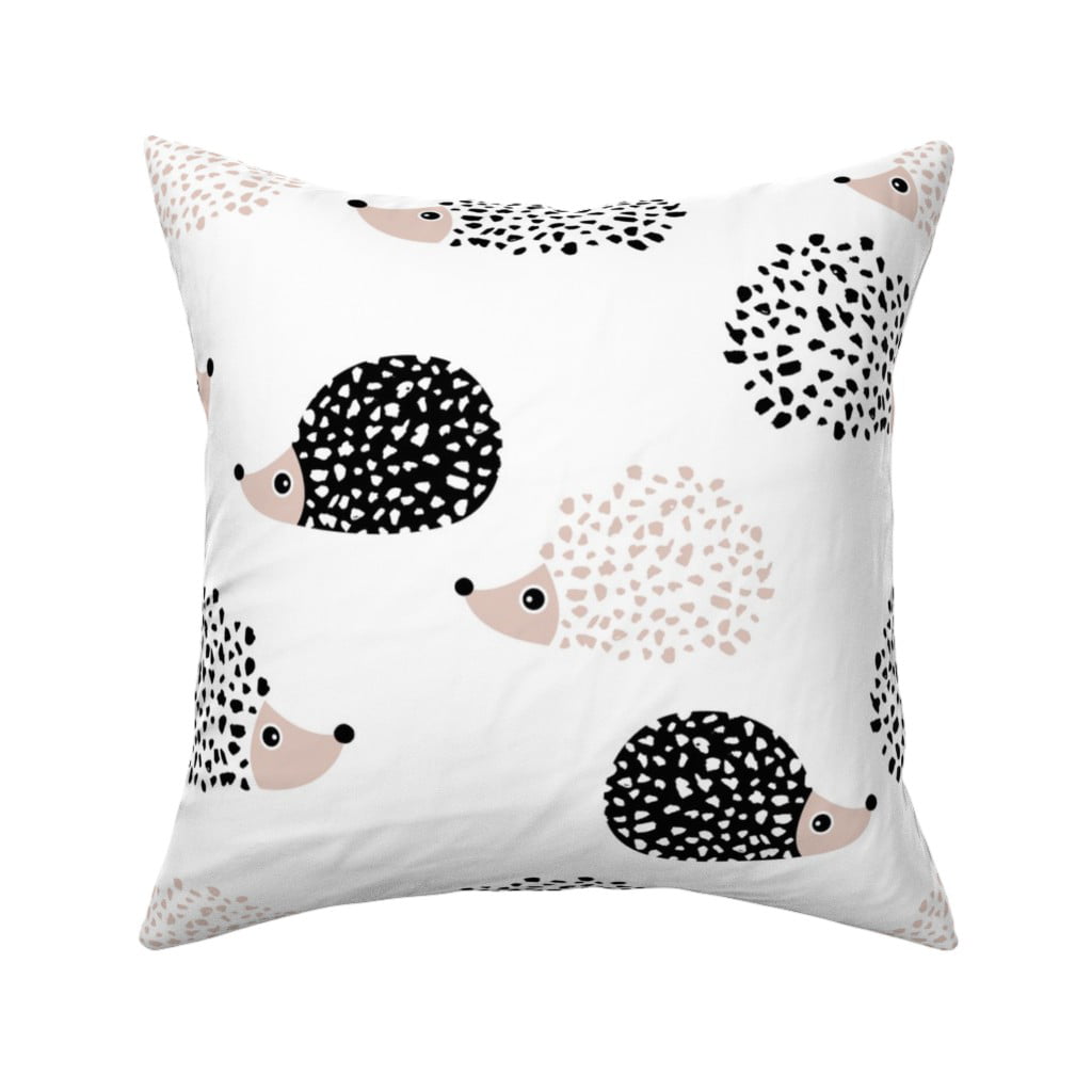 Polkadots Yellow Throw Pillow Cover w Optional Insert by Roostery