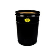 Justrite 26050K 6 Gallon Drum-Black
