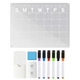 thumbnail image 1 of Acrylic Magnetic Refrigerator Stickers, Office Work And Learning Notes, Weekly Schedule, Transparent Magnetic Display Board, Household Use, 1 of 6