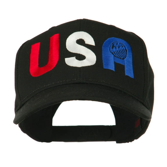 United States of America Embroidered Cap - Black OSFM