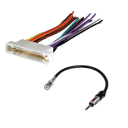 Buick Pontiac Car Stereo CD Player Wire Harness+ Radio Antenna Adapter