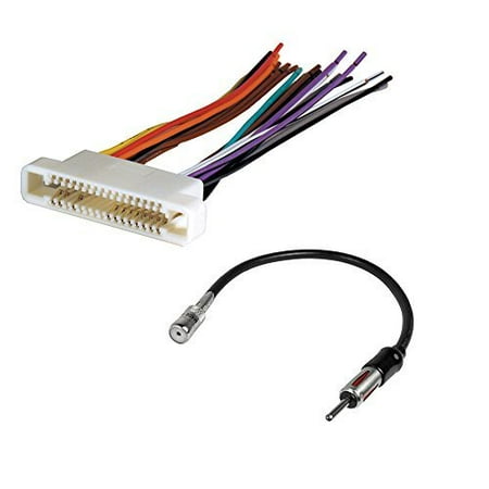 Buick Radio - Buick Pontiac Car Stereo CD Player Wire Harness+ Radio Antenna Adapter Aftermarket Radio Install