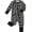 Black Star tiger, variant on WIBACKER Bamboo Viscose Baby Convertible Footie Pajamas, Sleep and Play Footed Zipper Sleeper for Baby Girls - Pink Puppy