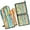 Colorful and Grey-1, variant on Orange and Grey Abstract Art Artwork Kitchen Oven Mitt and Pot Holder Sets 2 Pcs for Baking, Cooking and Grilling, Heat Resistant Up To 392 °F