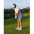 thumbnail image 4 of Pinspark Golf Skirts for Women Tummy Control Tennis Skorts Skirt with Pockets High Waisted Athletic Skort Pickleball Running Skirt, 4 of 6