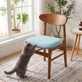 thumbnail image 4 of IMossad Stretch Chair Seat Cover 18-22 Inch, Elastic Polyester Chair Cushion Slipcover, Wear Resistant Pet Scratch Resistant Dining Chair Protector, 4 of 6