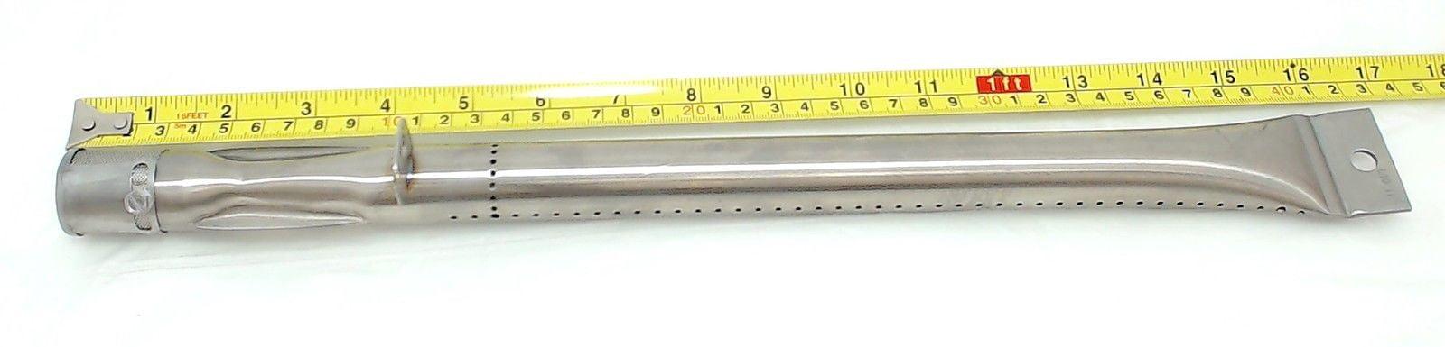 Pipe Tube Burners for Perfect Flame BBQ Grillware Stainless Steel 16 1/2" x 1" 