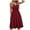 Red, variant on Summer Dresses for Women under $10! Xqxayjr Casual Dresses for Women Sleeveless Summer Beach Dress A Line Spaghetti Strap Flowy Sundresses Trendy Fashion Vacation Dress